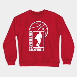 New Orleans Basketball 02 Crewneck Sweatshirt